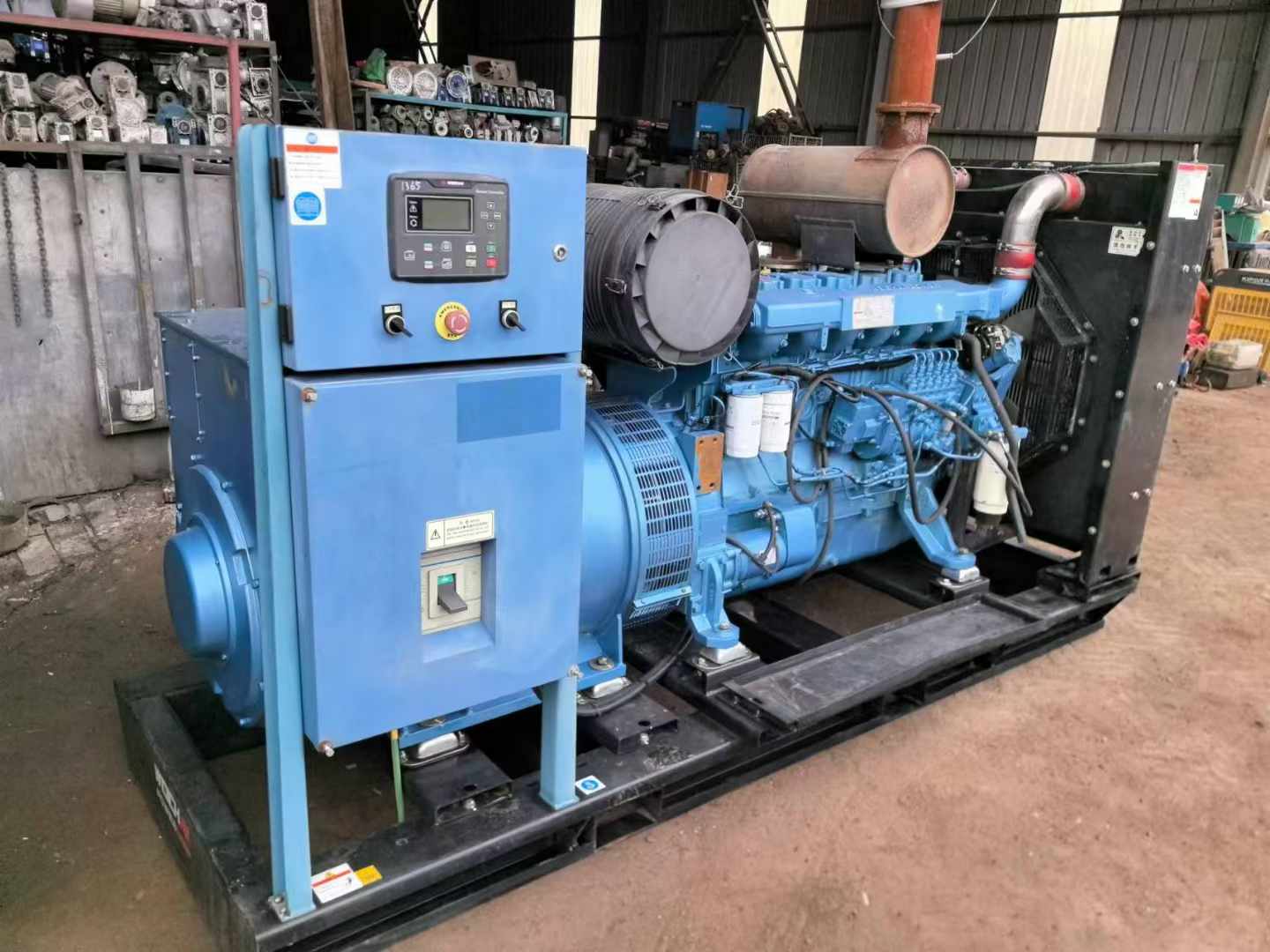 比如500kW 柴油发电机组可带动设备功率的计算公式是什么？
