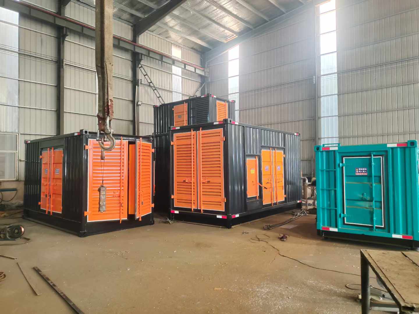 比如500kw柴油发电机组可以带动多少功率设备？